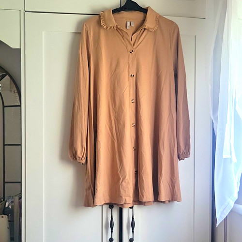 Asos beige collared - asos,