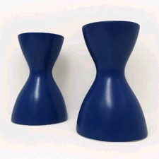 IKEA Hourglass Cobalt Blue Vase Vases Anne Nilsson Maria Vinka  Memphis Style