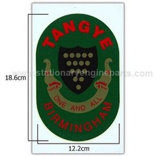 Tangye Stationary Engine Decal