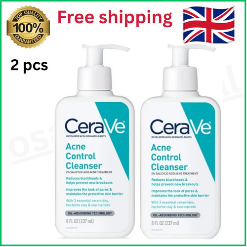 2pcs cerave acne control - cerave,