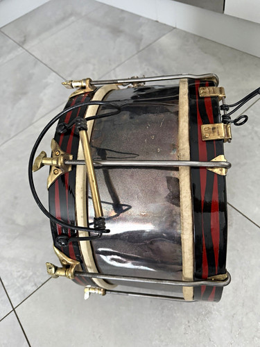 Antique marching snare drum - , .