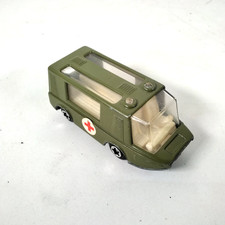 Spain Mini-Mira Stretcha Fetcha Military Ambulance Diecast Toy Army Ambulance