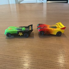 2 Micro Scalextric  cars  1