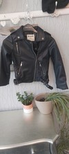Boys faux leather coat - faux, jacket