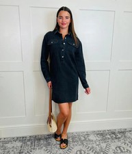 Denim Dress Women's Charcoal