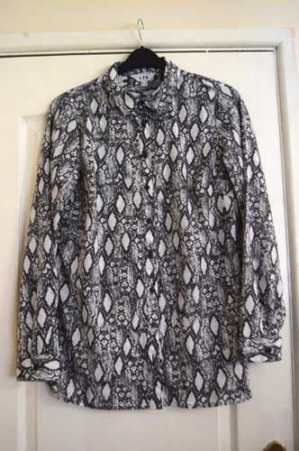 Long tall sally grey snakeskin - long,