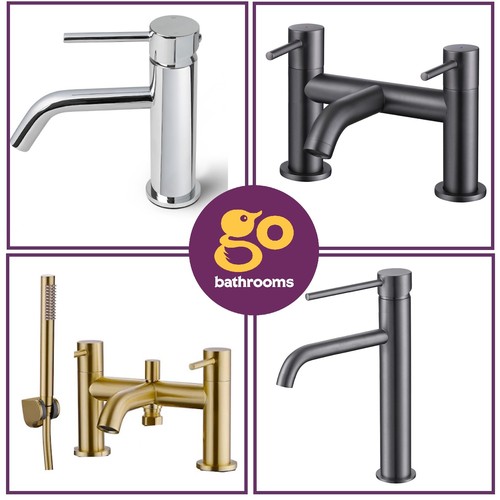 Bathroom sink bath taps - bath, swivel