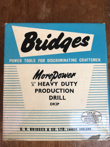 Vintage bridges morepower - vintage, 1/4"