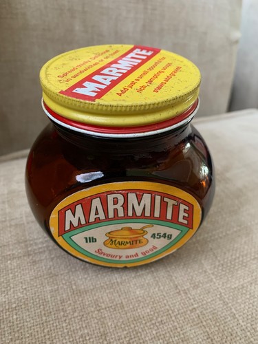 Vintage marmite jar 1lb - marmite, 16oz