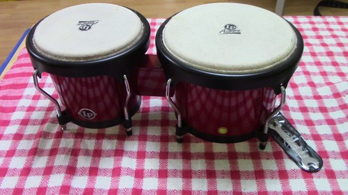 Aspire bongo drums red - aspire,