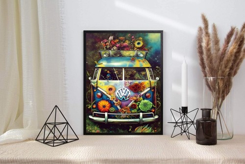 Camper fine art print a4 - camper, print,