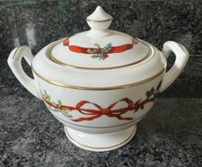 Royal Worcester  Holly ribbons