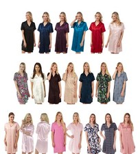 Ladies Sexy Satin Nightshirt
