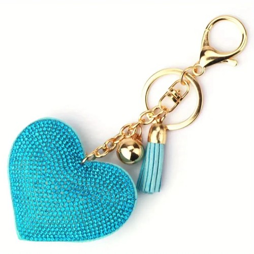 Crystal rhinestone keyring - rhinestone,