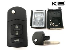 3 Button Flip Key Shell Case