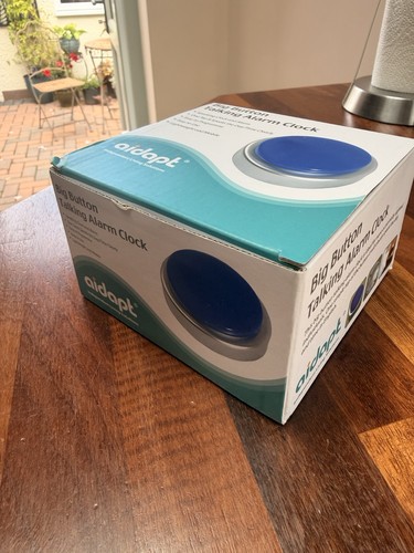 Aidapt talking alarm clock - clock, for