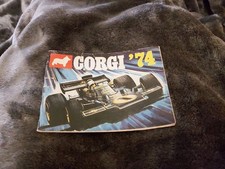 Corgi Toy Catalogue 1974