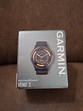 Garmin Venu 3 GPS Black Boxed