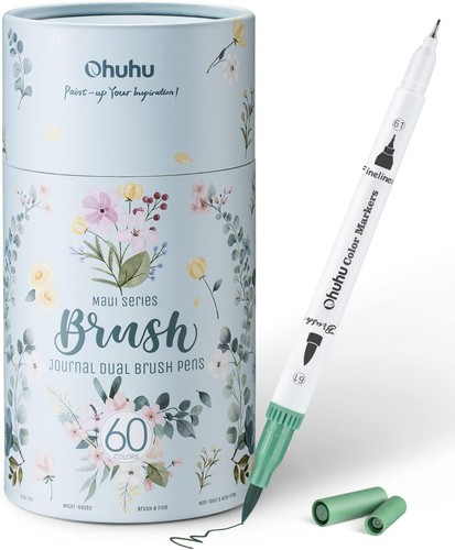 Ohuhu colouring pens - colouring, dual