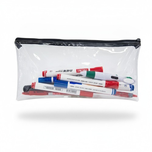 Clear pencil case large 30cm - pencil,