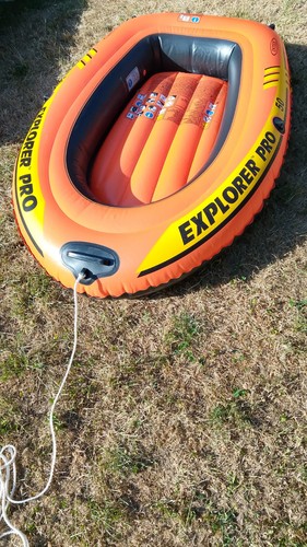 Inflatable boat intex explorer - inflatable,