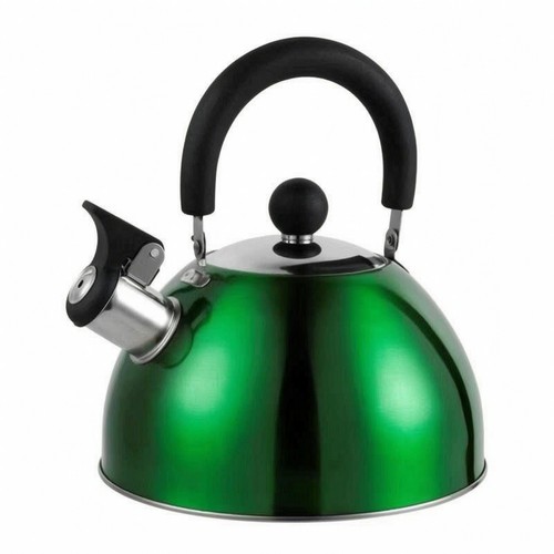 Tea kettle with whistle - with, rust