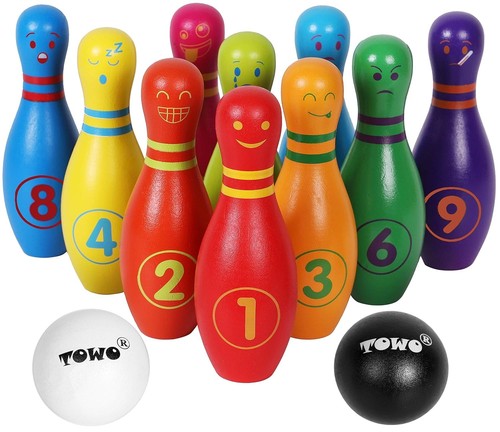 Towo wooden skittles set tw135 - towo,