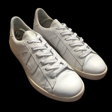 Armani Jeans White Leather