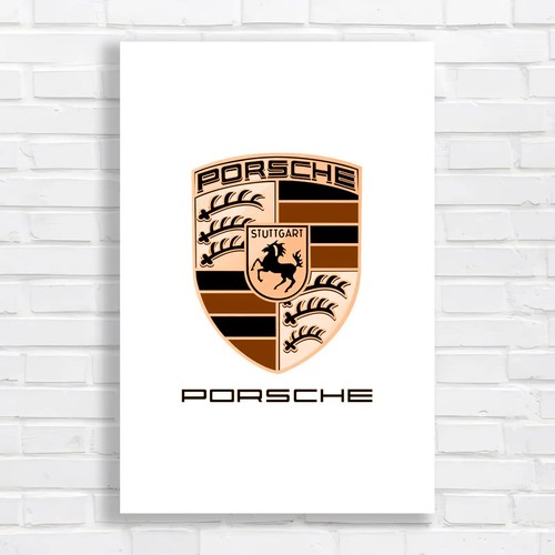 Iconic porsche stuttgart - porsche, logo