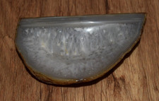 ?agate /  geode mineral ash tray / rock shallow dish UK SELLER