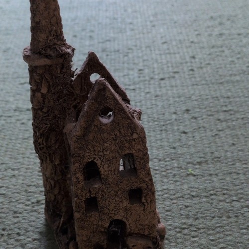 Clay model cornish tin - model, mine