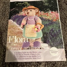 Alan Dart Flora The Flower Arranger Knitting Pattern Magazine Extract