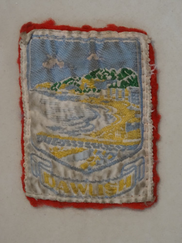 Dawlish cloth badge - dawlish,