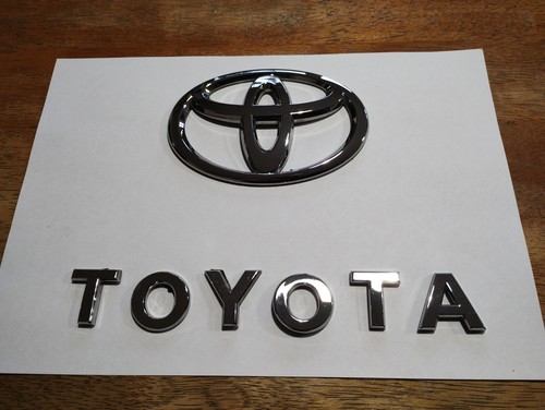 Toyota rear badge emblem - toyota,