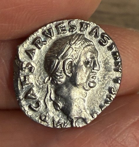 Roman vespasian silver - roman.,