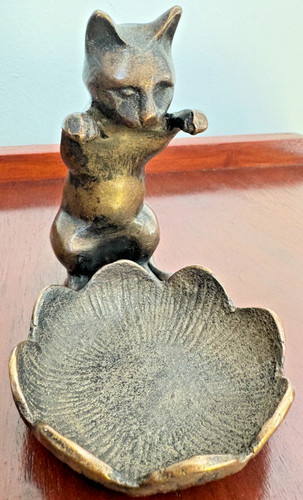 Cat trinket dish - trinket,