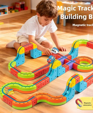 DIY Magnetic Track Train Set