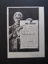 1900 paper advert clipping Geraudel's Pastilles lungs pine tar