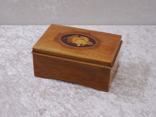 Antique wooden box - wooden,