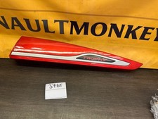 RENAULT CLIO MK4 PASSENGER REAR LOWER DOOR TRIM TROPHY RED TENNP 376T
