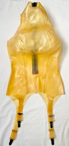 Latex transparent trinity top - latex,