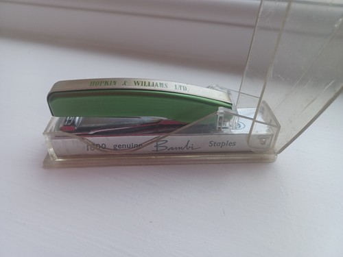 Vintage bambi stapler - vintage,