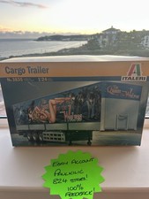 THE QUEEN OF THE WOLVES CURTAINSIDE TRAILER ITALERI 1:24 Model Kit No - 3835