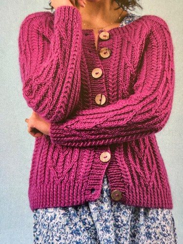 Ladies pretty cable - cable, knit