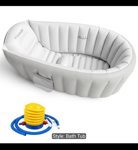 Inflatable baby bath tub - baby,