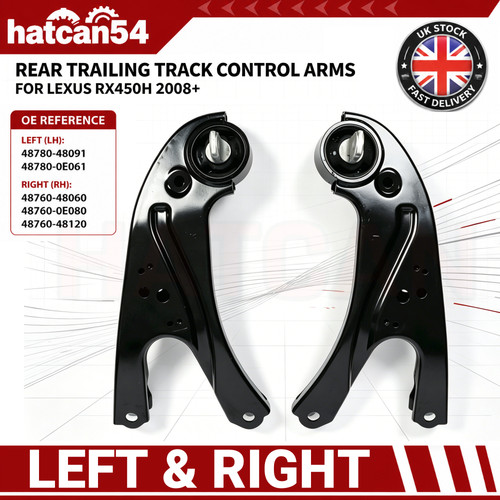 Rear trailing wishbone - trailing,