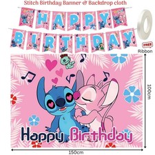 Pink Stitch Banner card Stitch