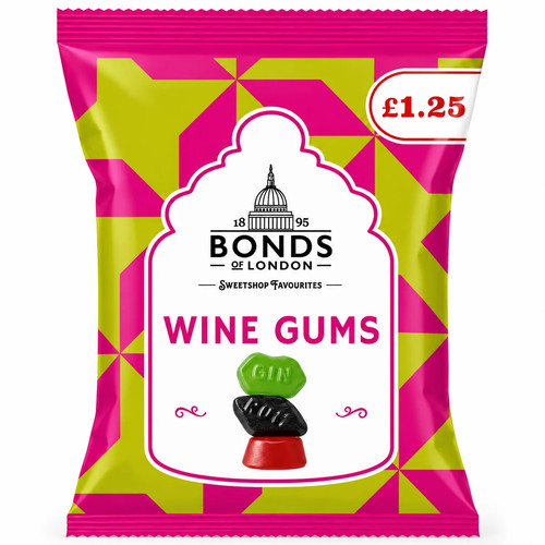 Bonds wine gums bags - gums,
