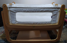 Snuz snuzpod 2.3 in 1 next to me baby cot bed