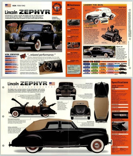 Lincoln zephyr 1936 - zephyr, #48